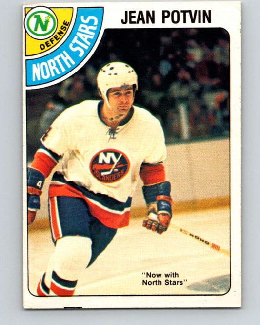 1978-79 O-Pee-Chee #287 Jean Potvin  Minnesota North Stars  V24910