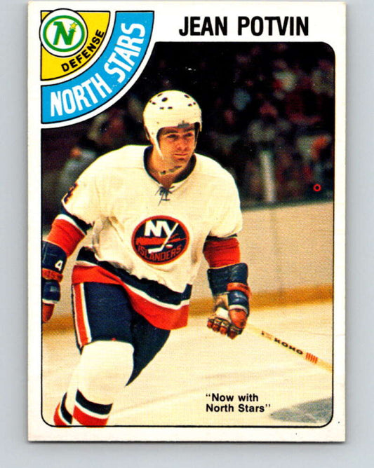 1978-79 O-Pee-Chee #287 Jean Potvin  Minnesota North Stars  V24913