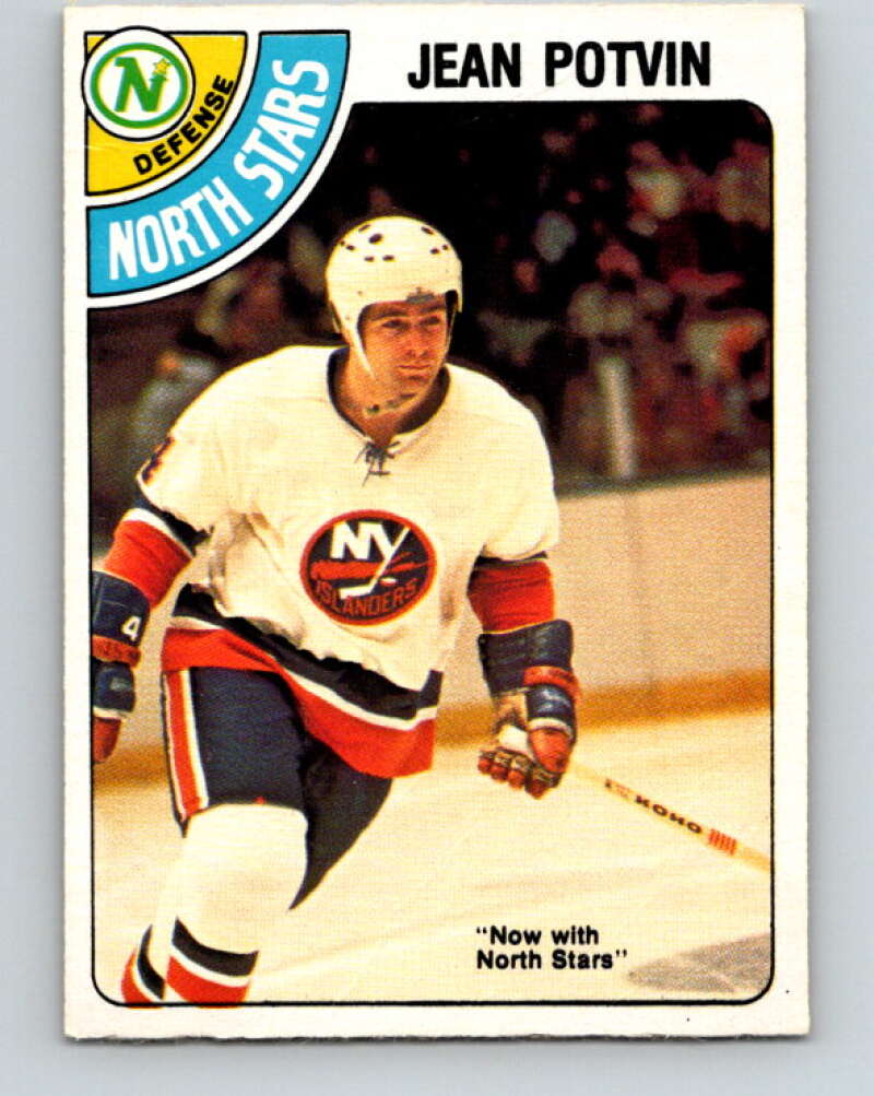 1978-79 O-Pee-Chee #287 Jean Potvin  Minnesota North Stars  V24914