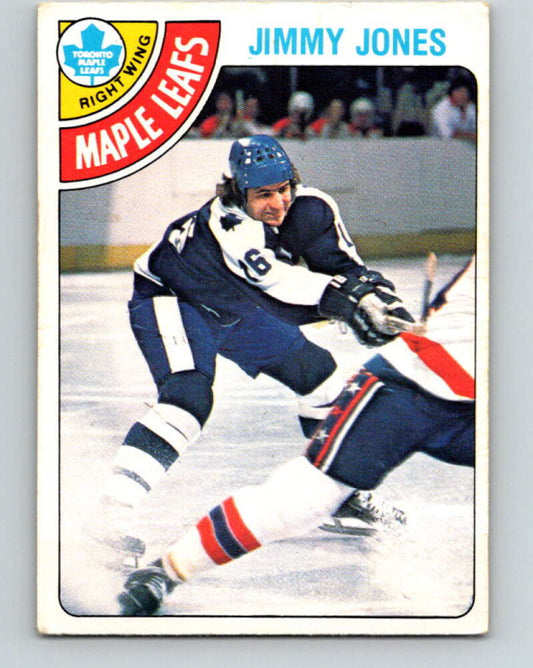 1978-79 O-Pee-Chee #288 Jimmy Jones RC Rookie Maple Leafs  V24919
