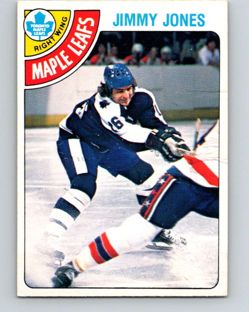1978-79 O-Pee-Chee #288 Jimmy Jones RC Rookie Maple Leafs  V24920