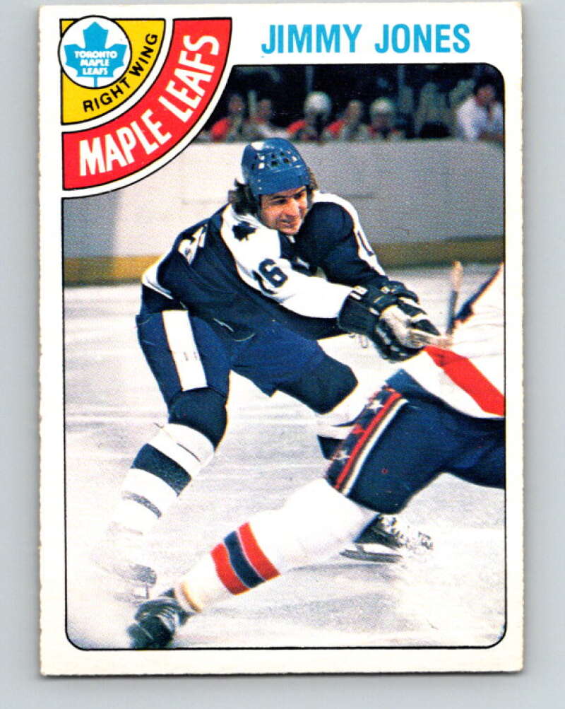 1978-79 O-Pee-Chee #288 Jimmy Jones RC Rookie Maple Leafs  V24922