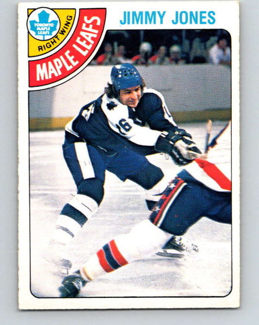 1978-79 O-Pee-Chee #288 Jimmy Jones RC Rookie Maple Leafs  V24922