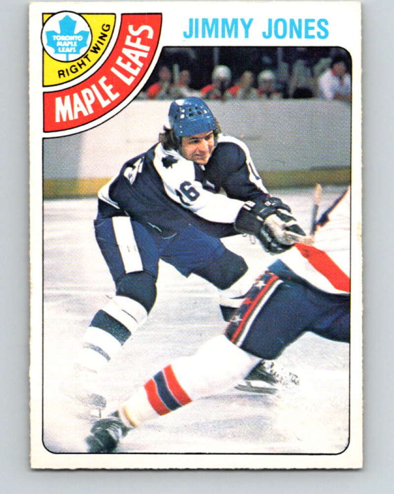 1978-79 O-Pee-Chee #288 Jimmy Jones RC Rookie Maple Leafs  V24924