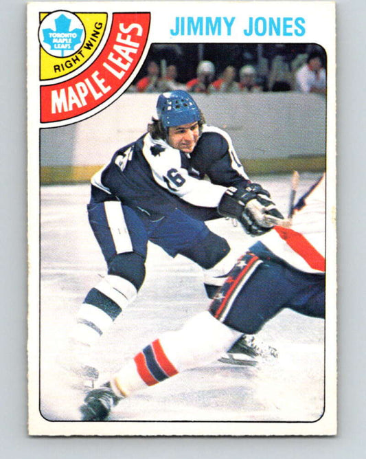 1978-79 O-Pee-Chee #288 Jimmy Jones RC Rookie Maple Leafs  V24924
