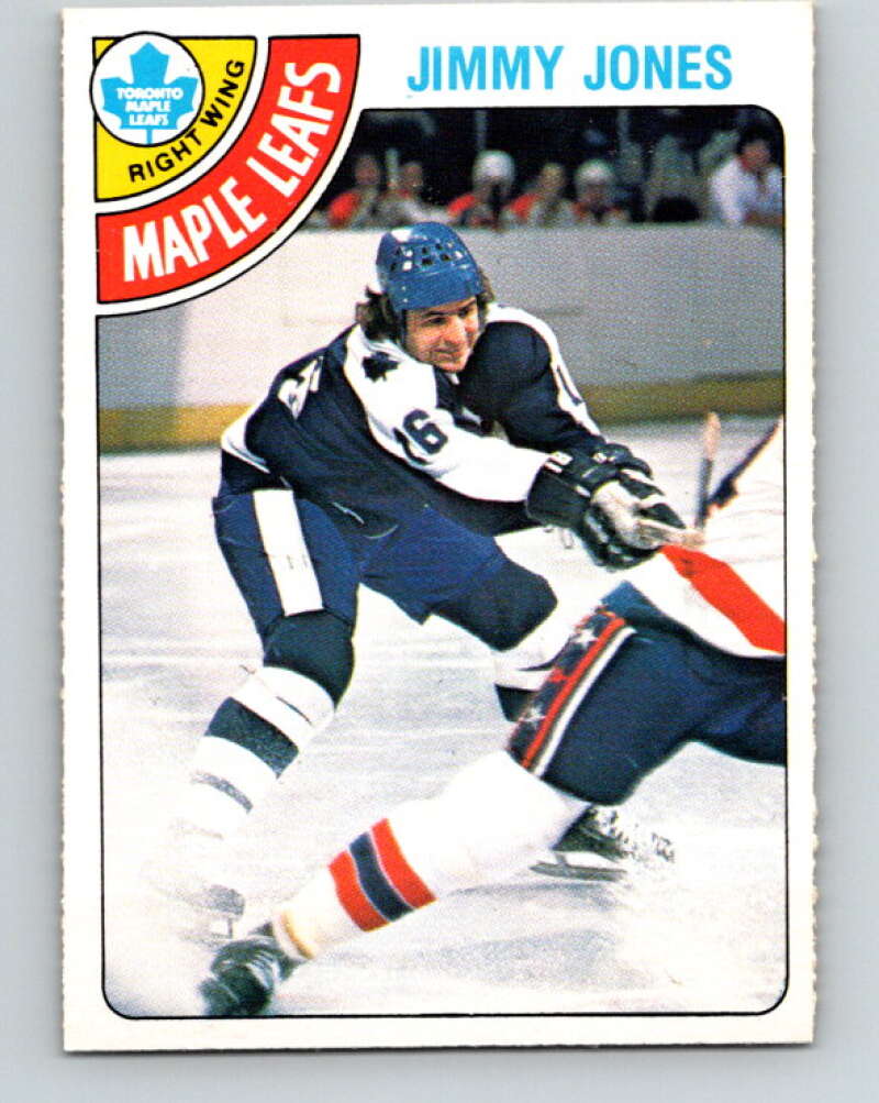 1978-79 O-Pee-Chee #288 Jimmy Jones RC Rookie Maple Leafs  V24925