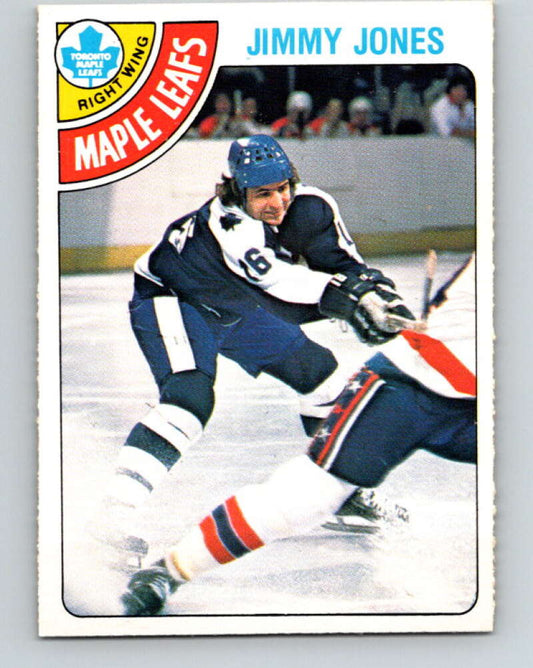 1978-79 O-Pee-Chee #288 Jimmy Jones RC Rookie Maple Leafs  V24925