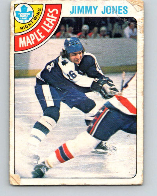 1978-79 O-Pee-Chee #288 Jimmy Jones RC Rookie Maple Leafs  V24926