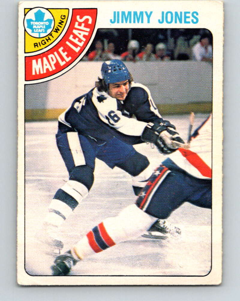 1978-79 O-Pee-Chee #288 Jimmy Jones RC Rookie Maple Leafs  V24927