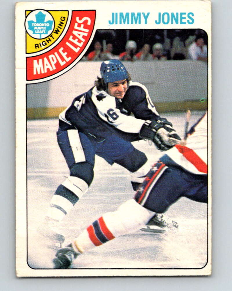 1978-79 O-Pee-Chee #288 Jimmy Jones RC Rookie Maple Leafs  V24928
