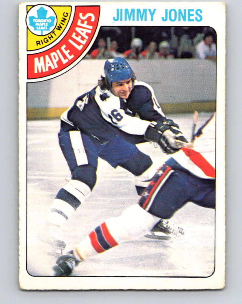 1978-79 O-Pee-Chee #288 Jimmy Jones RC Rookie Maple Leafs  V24929