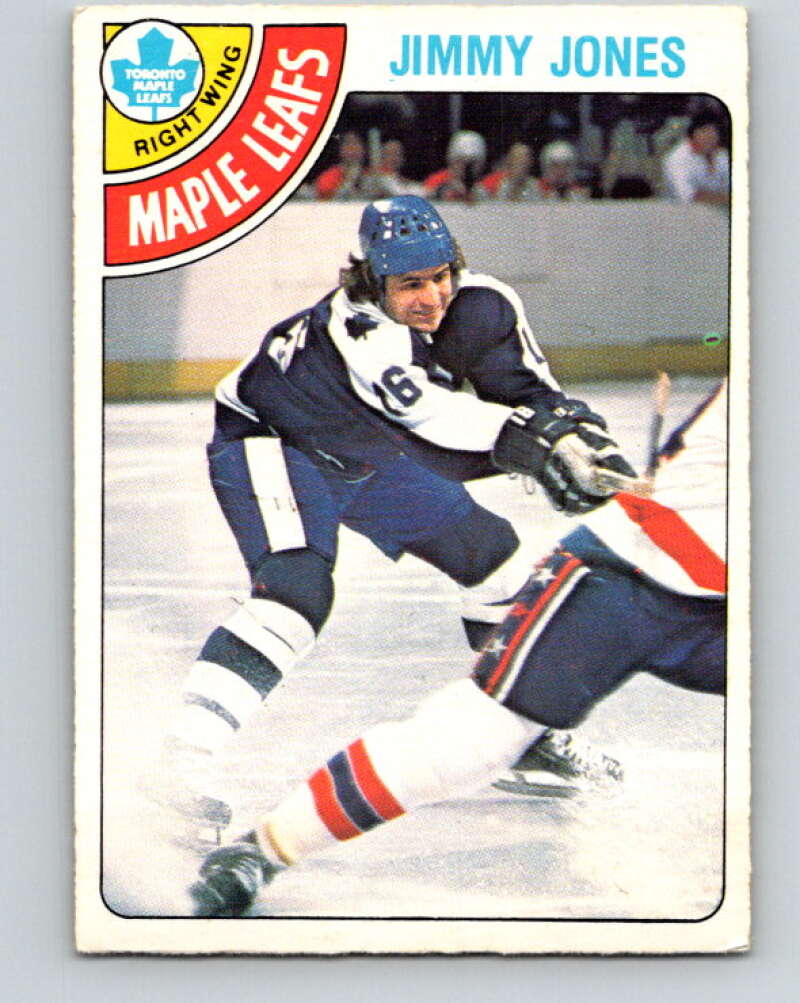 1978-79 O-Pee-Chee #288 Jimmy Jones RC Rookie Maple Leafs  V24930