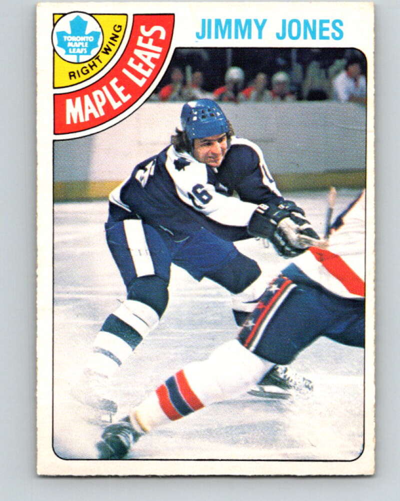 1978-79 O-Pee-Chee #288 Jimmy Jones RC Rookie Maple Leafs  V24932