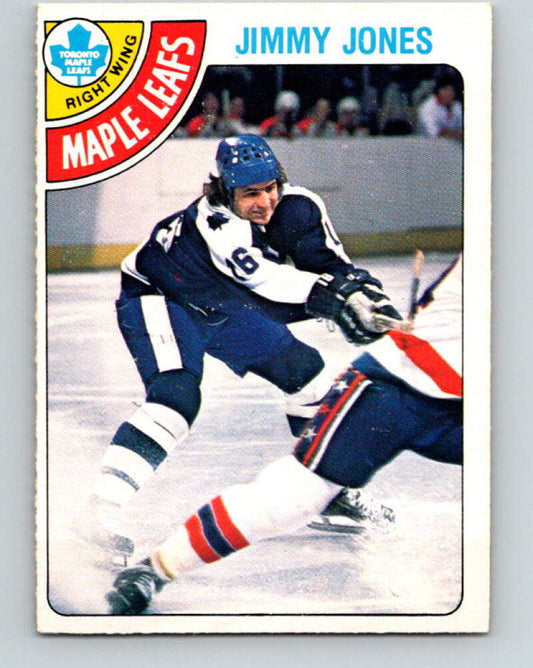 1978-79 O-Pee-Chee #288 Jimmy Jones RC Rookie Maple Leafs  V24933