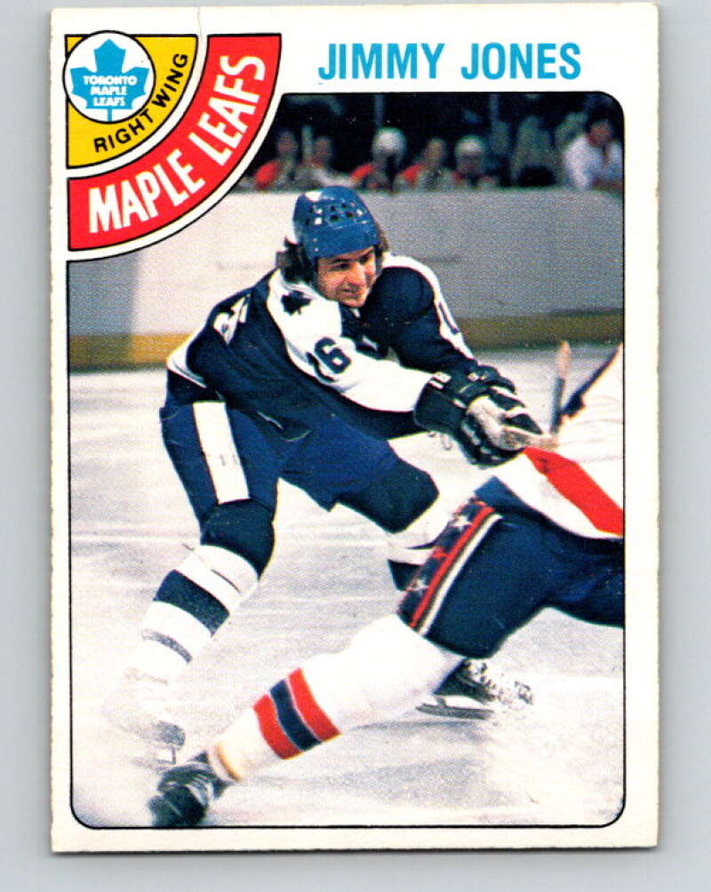 1978-79 O-Pee-Chee #288 Jimmy Jones RC Rookie Maple Leafs  V24934