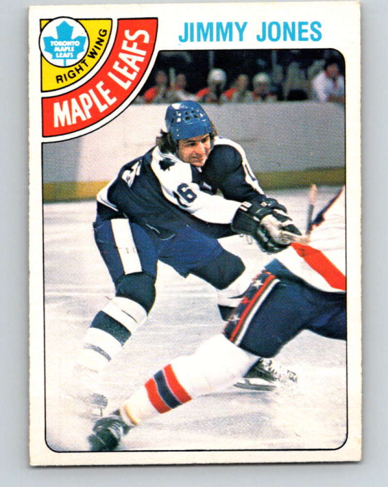 1978-79 O-Pee-Chee #288 Jimmy Jones RC Rookie Maple Leafs  V24935