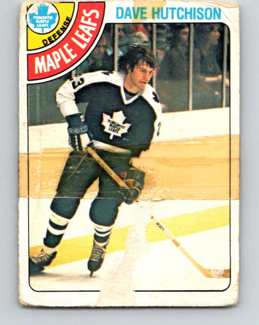 1978-79 O-Pee-Chee #289 Dave Hutchison  Toronto Maple Leafs  V24936