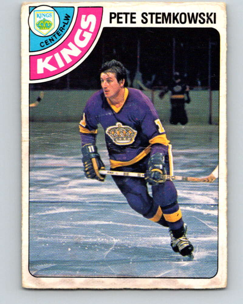 1978-79 O-Pee-Chee #290 Pete Stemkowski  Los Angeles Kings  V24957