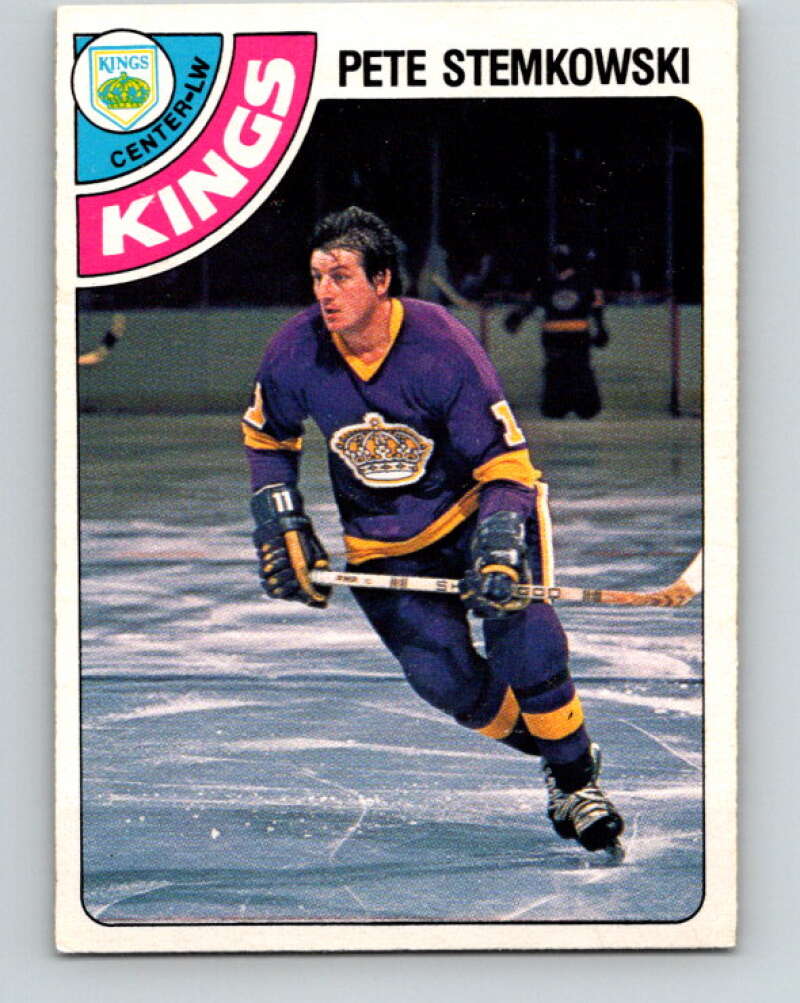 1978-79 O-Pee-Chee #290 Pete Stemkowski  Los Angeles Kings  V24960