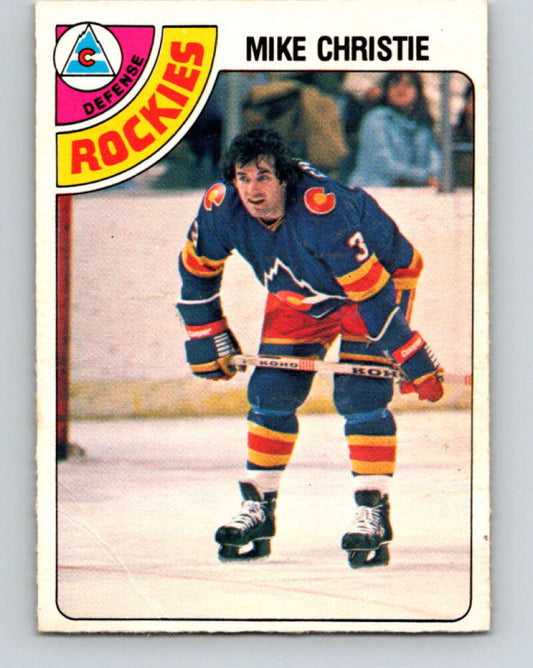 1978-79 O-Pee-Chee #291 Mike Christie  Colorado Rockies  V24961