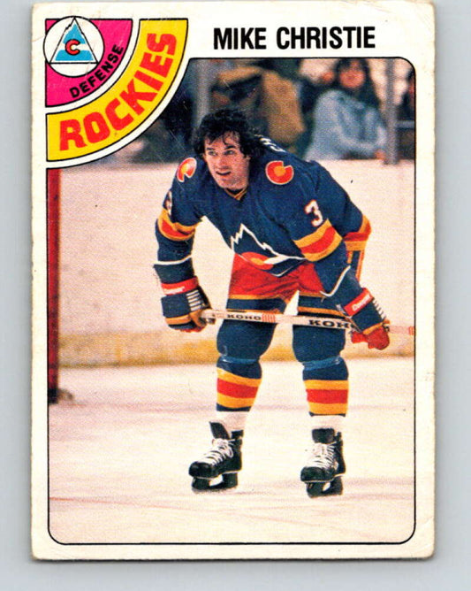 1978-79 O-Pee-Chee #291 Mike Christie  Colorado Rockies  V24969