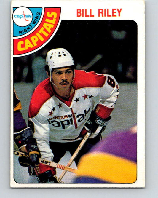1978-79 O-Pee-Chee #292 Bill Riley  Washington Capitals  V24975