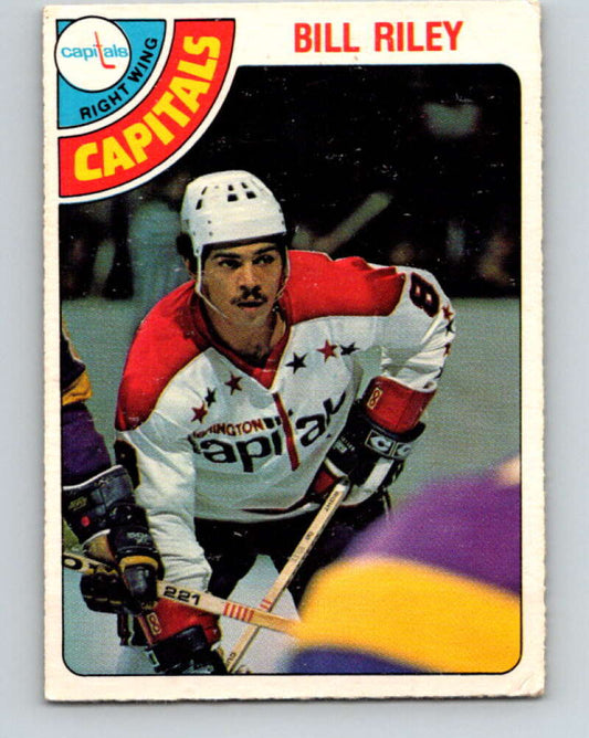 1978-79 O-Pee-Chee #292 Bill Riley  Washington Capitals  V24976