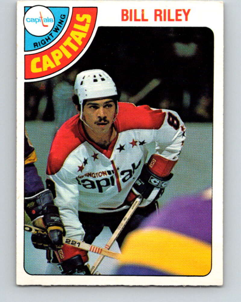 1978-79 O-Pee-Chee #292 Bill Riley  Washington Capitals  V24978