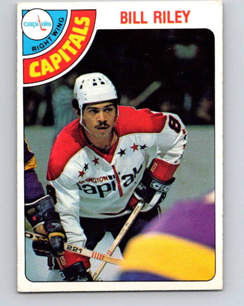 1978-79 O-Pee-Chee #292 Bill Riley  Washington Capitals  V24979