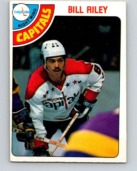 1978-79 O-Pee-Chee #292 Bill Riley  Washington Capitals  V24980