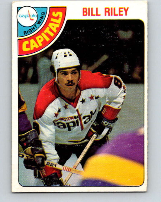 1978-79 O-Pee-Chee #292 Bill Riley  Washington Capitals  V24981
