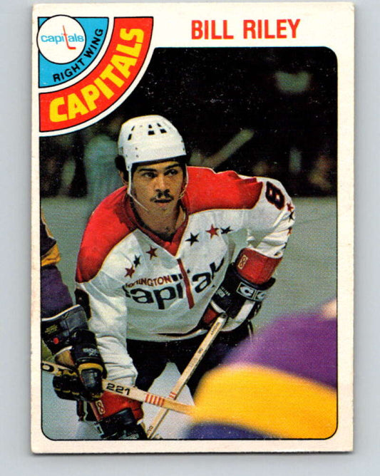 1978-79 O-Pee-Chee #292 Bill Riley  Washington Capitals  V24982