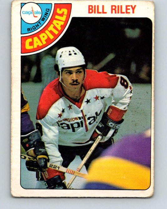 1978-79 O-Pee-Chee #292 Bill Riley  Washington Capitals  V24983
