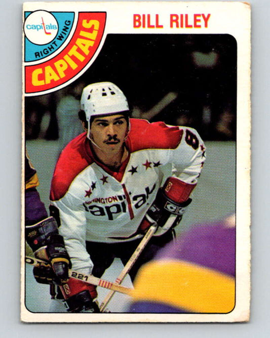 1978-79 O-Pee-Chee #292 Bill Riley  Washington Capitals  V24984