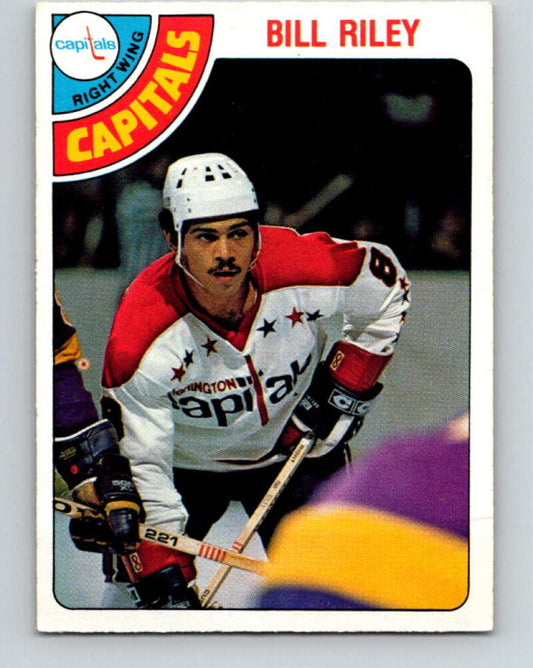 1978-79 O-Pee-Chee #292 Bill Riley  Washington Capitals  V24985