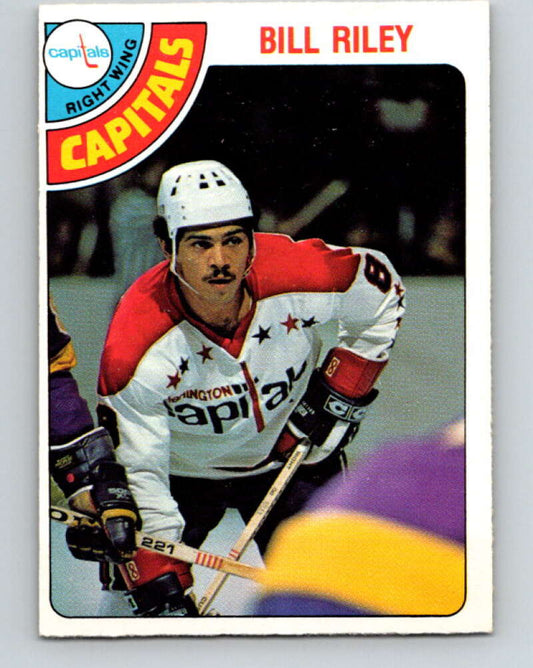 1978-79 O-Pee-Chee #292 Bill Riley  Washington Capitals  V24987