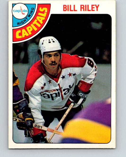1978-79 O-Pee-Chee #292 Bill Riley  Washington Capitals  V24988