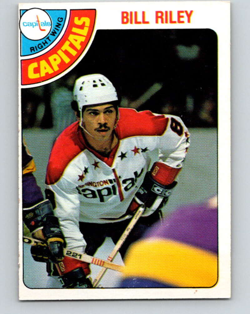 1978-79 O-Pee-Chee #292 Bill Riley  Washington Capitals  V24989