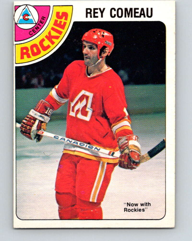 1978-79 O-Pee-Chee #293 Rey Comeau  Colorado Rockies  V24990