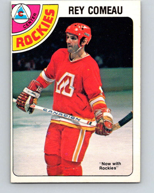 1978-79 O-Pee-Chee #293 Rey Comeau  Colorado Rockies  V24990