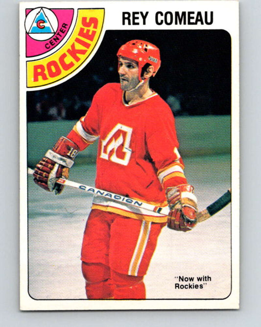 1978-79 O-Pee-Chee #293 Rey Comeau  Colorado Rockies  V24991