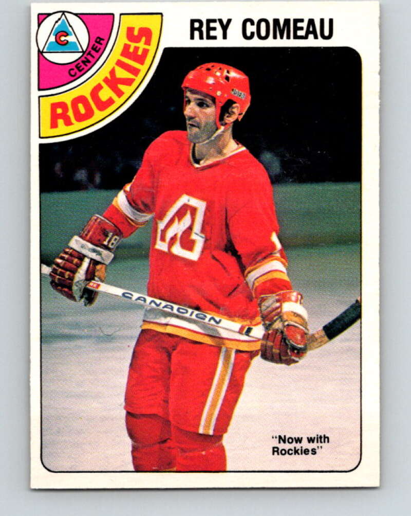 1978-79 O-Pee-Chee #293 Rey Comeau  Colorado Rockies  V24992