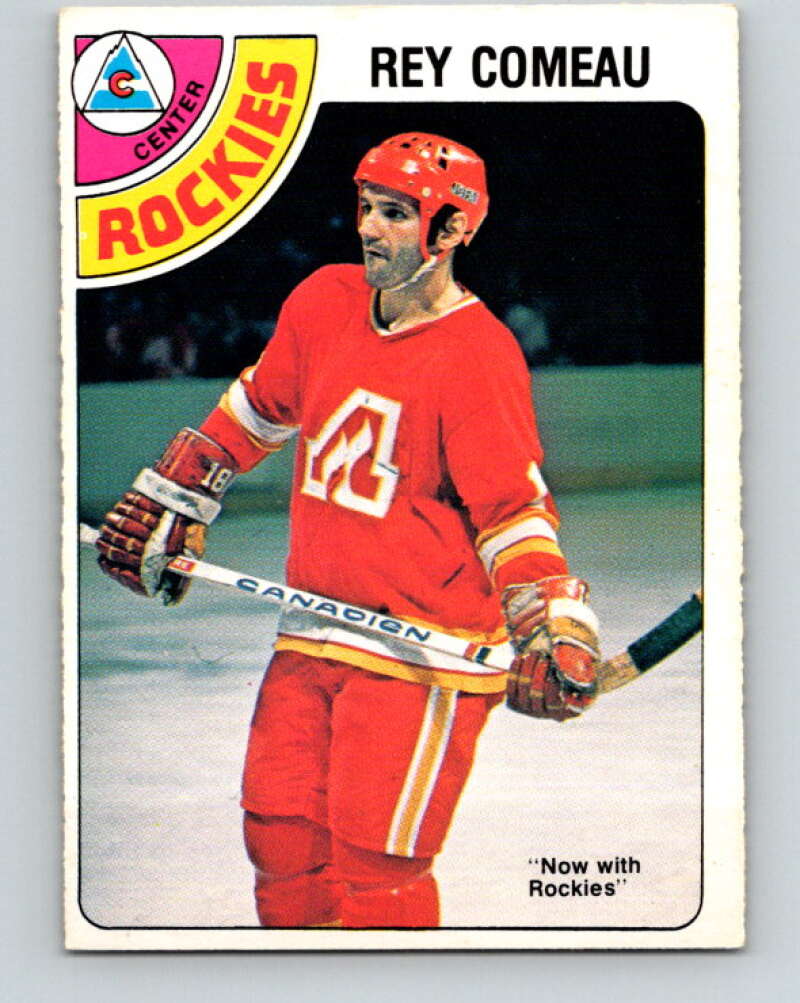 1978-79 O-Pee-Chee #293 Rey Comeau  Colorado Rockies  V24994