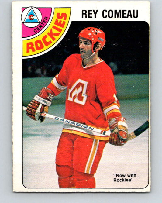 1978-79 O-Pee-Chee #293 Rey Comeau  Colorado Rockies  V24995