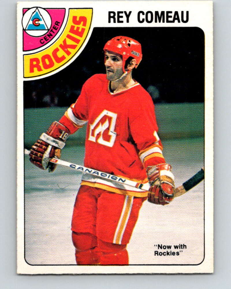 1978-79 O-Pee-Chee #293 Rey Comeau  Colorado Rockies  V24997