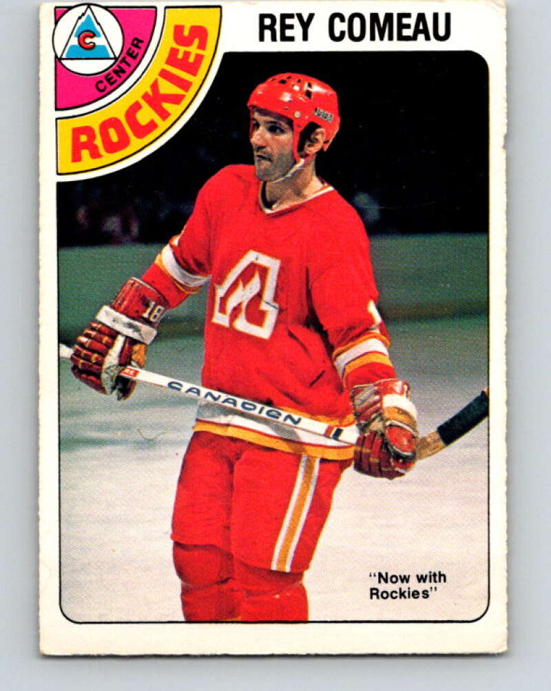 1978-79 O-Pee-Chee #293 Rey Comeau  Colorado Rockies  V24999