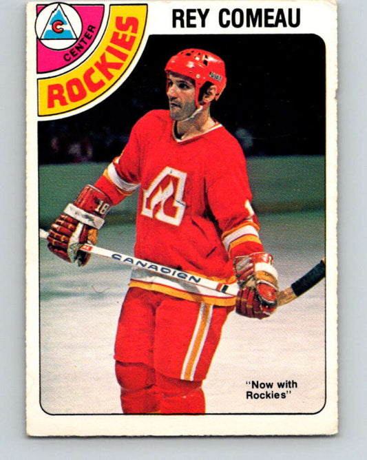 1978-79 O-Pee-Chee #293 Rey Comeau  Colorado Rockies  V24999