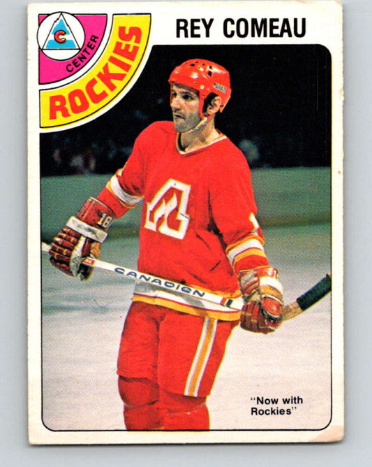 1978-79 O-Pee-Chee #293 Rey Comeau  Colorado Rockies  V25000