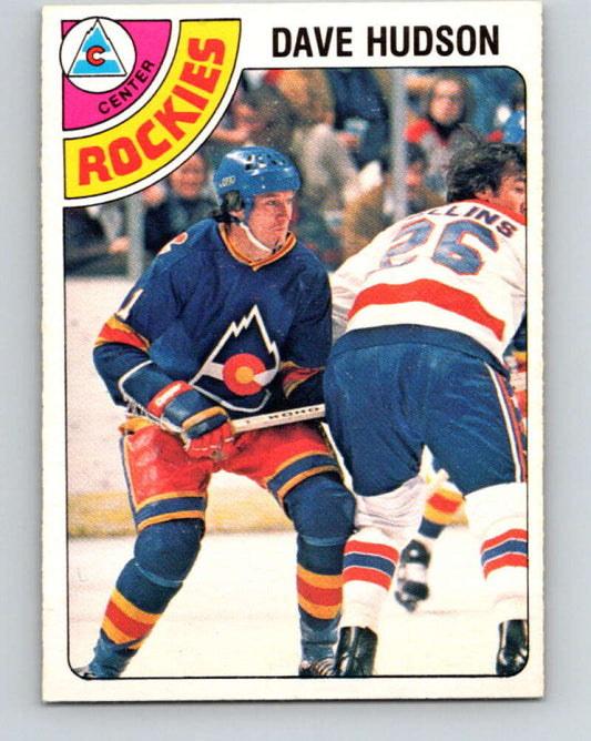 1978-79 O-Pee-Chee #299 Dave Hudson  Colorado Rockies  V25070