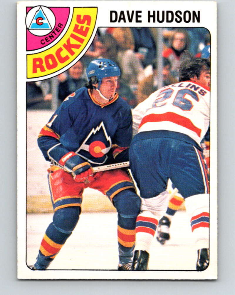 1978-79 O-Pee-Chee #299 Dave Hudson  Colorado Rockies  V25071